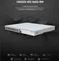 MikroTik CRS520-4XS-16XQ-RM 100G三层交换机